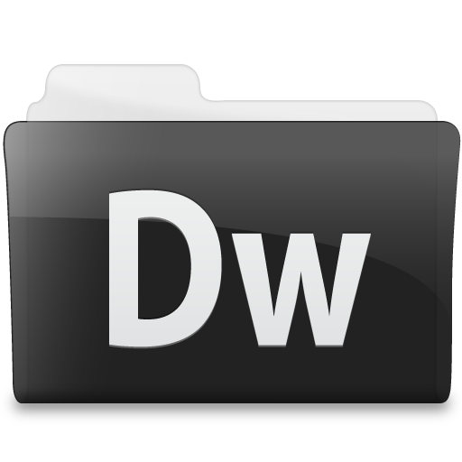 Folder Adobe Dream Weaver Icon 512x512 png